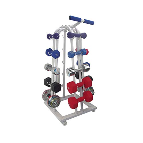 Jixi Estante para Mancuernas Una Variedad de Estilos Pesas Rack Deportes Pesas...