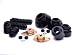Daystar, Dodge and Jeep 2" Lift Kit, fits 2007 to 2012 2/4WD Dodge Nitro and 2008 to 2013 Jeep KK Liberty, all transmissions, all cabs KC09106BK, Made in America