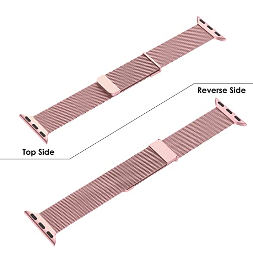Tuocal Metal Upgraded Strap Compatible with Apple Watch Strap 38mm 40mm 41mm 42mm(Series 10) - Image 2