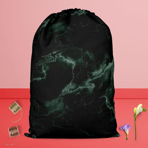 Image of ArtzFolio Green Art | Reusable Sack Bag | Bag for Gym, Storage, Vegetable & Travel
