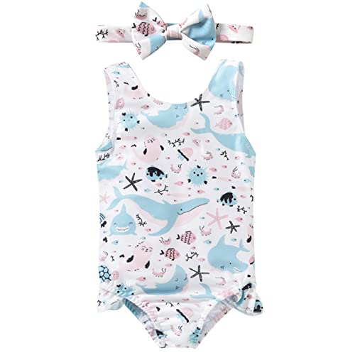 Baby-Badeanzug-Junge Mode Kinder 02Y Geraffte Kleinkind Cartoon...