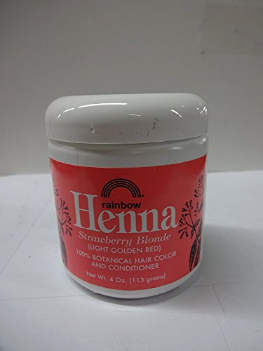 Rainbow Research Henna Tinte y Acondicionador Fresa Persa 4 oz
