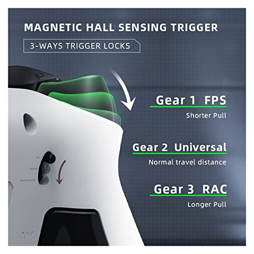 Qintex G6 Gaming Controller Gamepad Control 2.4G Bluetooth Wireless Compatible With N-S Pc Applies To Android Phone Ios (Color : Black) #TOP6