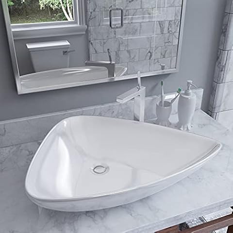 Lavabo Goliraya Triangulaire Céramique Cover