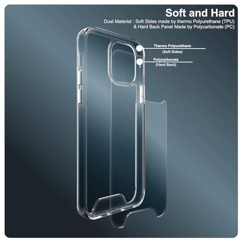 Image of Mr. Case Crystal Clear Transparent Back Cover Case for OnePlus Nord CE 2 Lite 5G | Flexible Shockproof TPU Frame Bumper Scratch Resistant - Crystal Clear