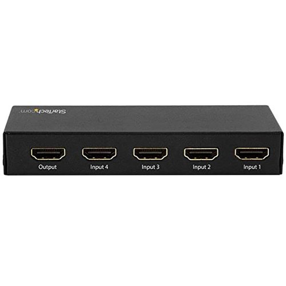 StarTech.com Switch Conmutador Automático HDMI de 4 Puertos - Selector HDMI 4K 60Hz Ultra HD