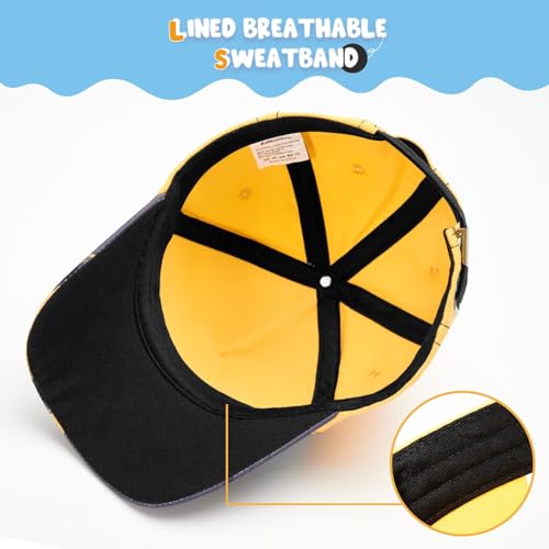 WAWSAM Cap Kinder Jungen Baseballkappe Verstellbarer Basecap Kinder Snapback Trucker Cap Baumwolle Jungen Baseball Mütze Sonnenhut