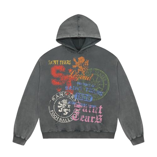 Chainsaw Man Washed Graphic Hoodies Oversized Streetwear Vintage Hoodie Y2k Hooded Sweatshirt Pullover Unisex