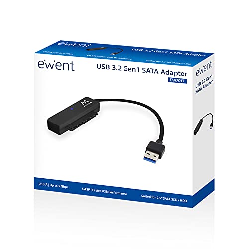 Adaptador USB 3.1 a SATA para disco duro 2.5 pulgadas miniatura 6