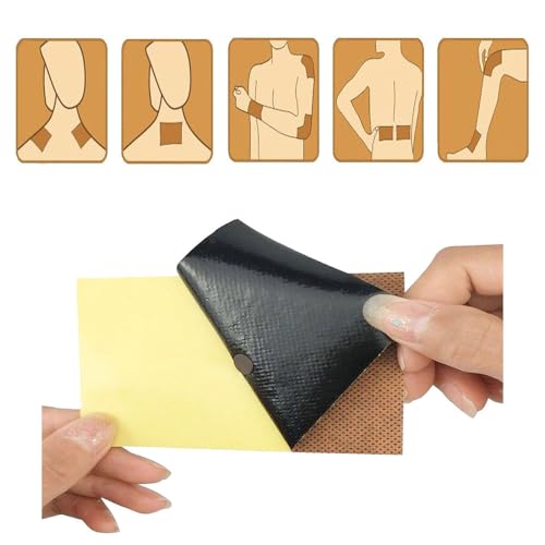 image for NC 60pcs Mugwort Leaf Pads Wormwood Moxibustion Patch Foot Pads Knee C