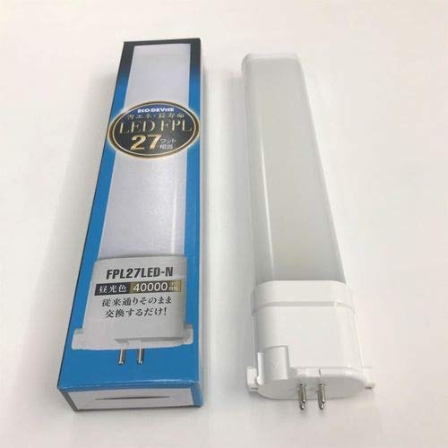 Amazon | LEDコンパクト形蛍光灯(LED FPL)昼光色 FPL27LED-N 27形
