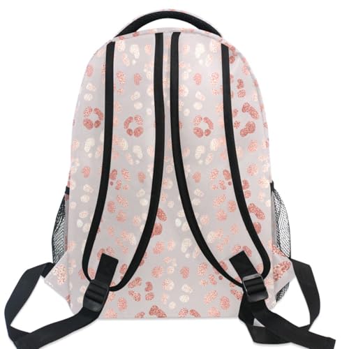 Sac à dos étanche rose compartiment ordinateur pour éviter les dommages - 5