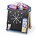 Disney Frozen 2 Double-Sided Wooden Easel with 25-Foot Coloring Paper Roll AS46283, Multicolor