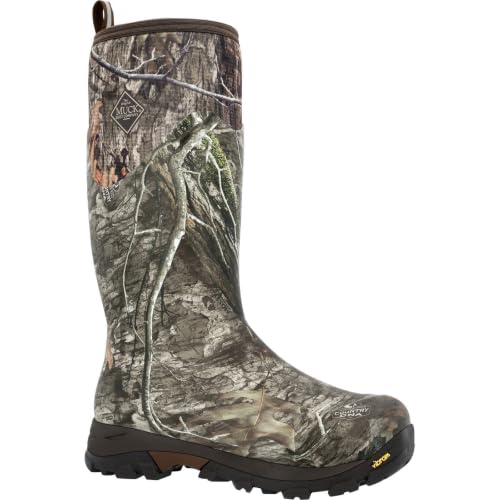 Image of MUCK Men's Mossy Oak Country DNA Woody Arctic Ice Tall Boot + Vibram AGAT