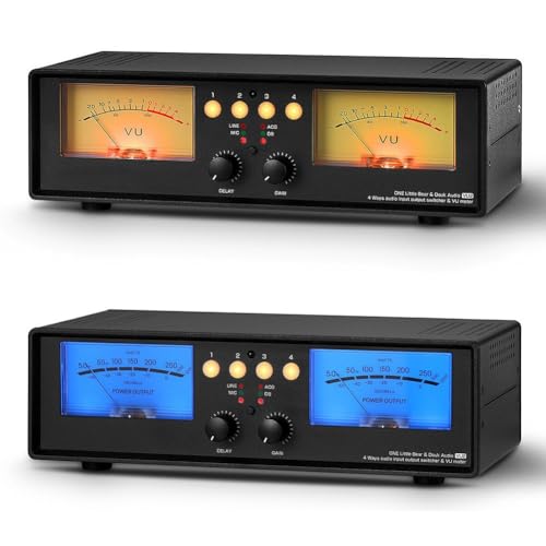 VU2 Indicateur de niveau audio analogique avec mode ACG DB et entrée microphone - 2