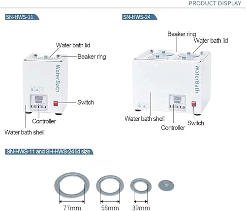 Bain d'eau numérique contre les variations de température en laboratoire - 4