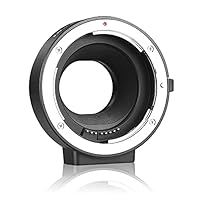 Meike MK-C-AF4 Objektivadapter EF-EOS M Autofokus Objektivkonverter für Canon EF/EF-S Objektiv auf Canon EOS-M spiegellose Kameras M1, M2, M3, M6II, M50, M100, M200