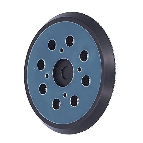 Bamjour Almohadillas para Lijadora Orbital, 2 uds., 8 Orificios, 4 Ojos, Respaldo para Lijadora de 5 Pulgadas Reemplazo de para