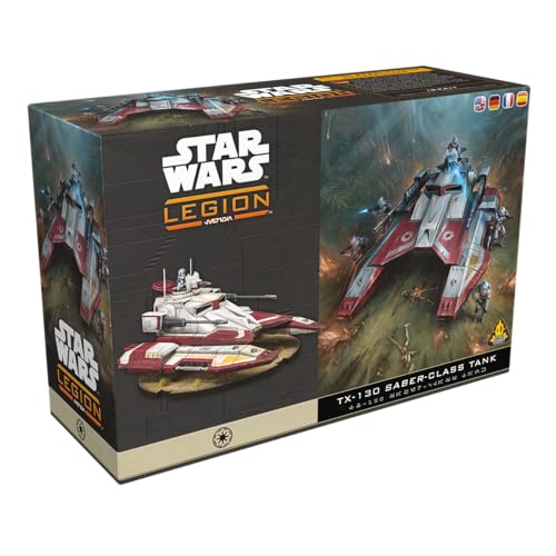 Asmodee - Star Wars™: Légion – TX-130 Saber Tank (Reissue) - AMG - Jeu de Figurines -...