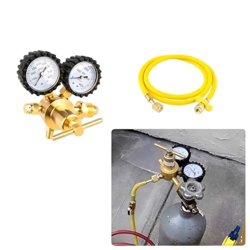 Evite fugas de aire acondicionado con este kit de nitrógeno de 800 PSI 6