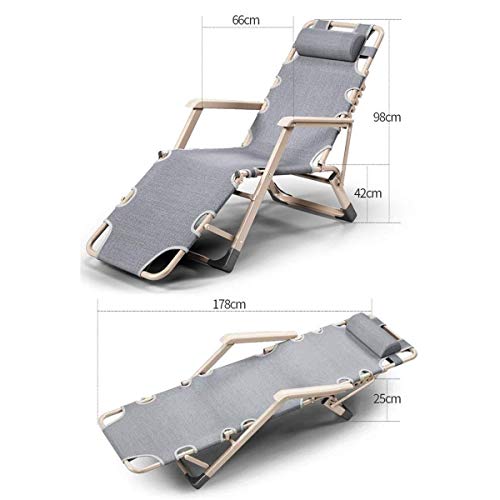 Fauteuil inclinable ergonomique et confortable pour relaxation extérieure - 4