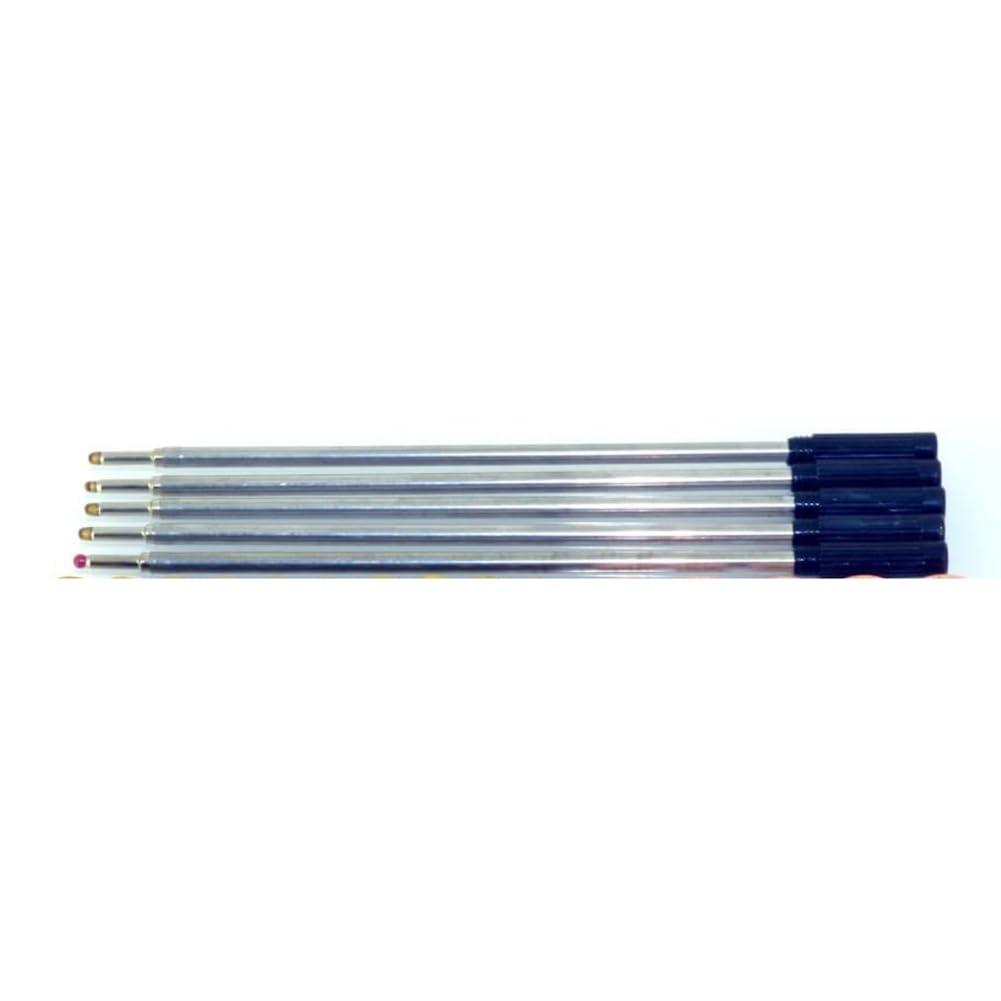 Kit de 5 Stylos Fins Fantaisie pour Tournage sur Bois, Finition Cuivre, Mécanisme Rotatif