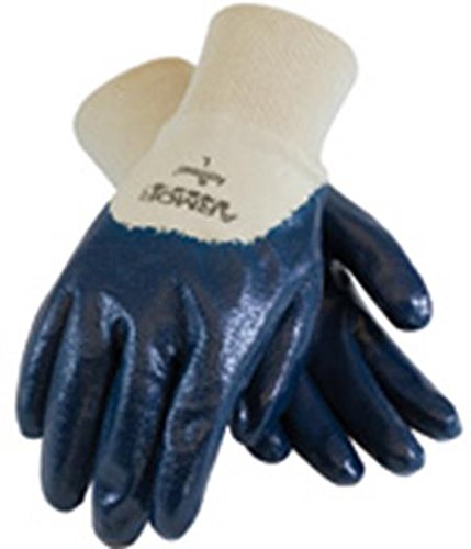 ArmorLite 56-3170/XL Nitrile Dipped Glove with Interlock Liner and Smooth Finish on Palm, Fingers and Knuckles, Knit Wrist