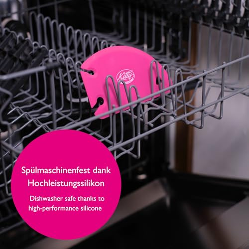 Kitty Professional 3 in 1 Profi-Teigkarte mit Abziehschlitzen zum Abstreifen, Portionieren… – Ansicht 2