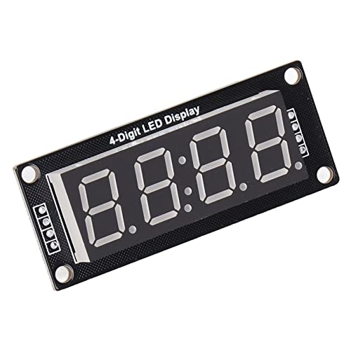 0.56in LED Display Module 4 Digit 7 Segment Digital Tube Clock Module with Pin Header 5V