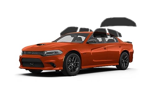 Autotek DIY Car Window Tinting Kit - Customize Shade: 5%, 10%, 20%, 35%, 50%, 70%, for Dodge All Models Sides & Back Windows - Pre-Cut colorants for UV Blocking and Blast Protection