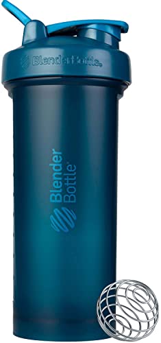 Image of BlenderBottle Classic V2 Shaker Bottle Perfect for Protein Shakes and Pre Workout, 45-Ounce, Ocean Blue