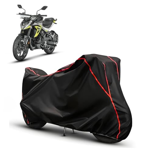 Image of Water Resistant Bike Cover for Hero Xtreme 250R | All Weather, UV Heat Resistant, Dustproof, Triple Stitched, Windproof Elastic Bottom