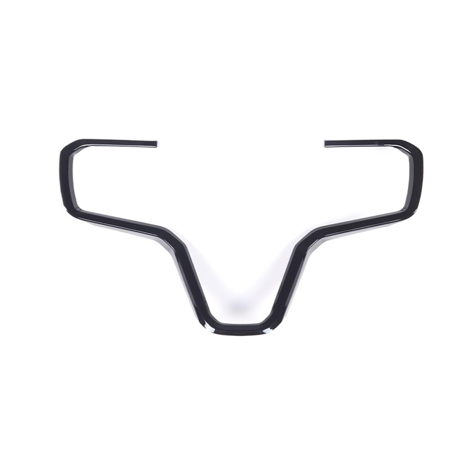 for Land for Rover for Range for Rover for Evoque for Velar 2021-2023 Car Steering Wheel Decorative Frame Sticker Car Interior Mouldings(Black)