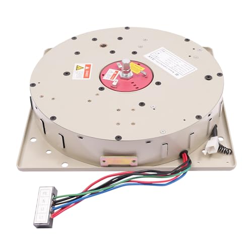 Chandelier Hoist, DDJ50-4 330LBS 110V Electric Chandelier Lifter System with Remote and Wall Control - Heavy Duty Electric Motor Villas Pendant Lamps Lifter for Lamp Cleaning Maintenance