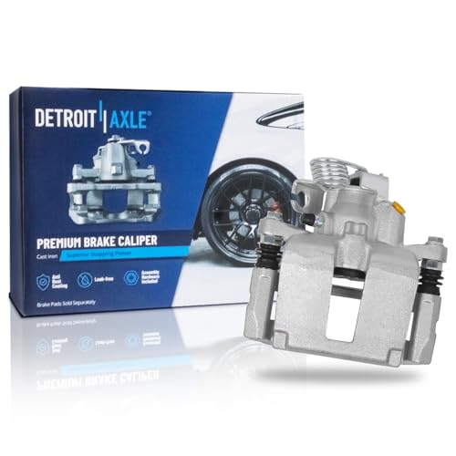Image of Detroit Axle - Rear Left Brake Caliper for Ford Explorer Taurus Flex