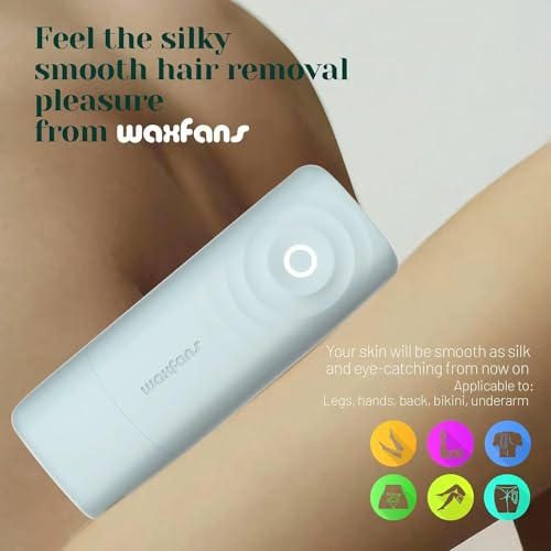 Waxfans Roll On Wax Kit,Automation Smart Roll On Wax Warmer With No Burns,Wax Kit for Sensitive Skin Hair Removal,Easy Waxing Kit For Women And Men,Suitable For Beginners Waxing At Home - Thumbnail 5
