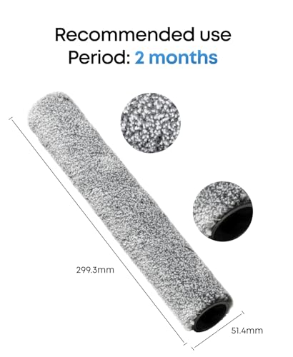 Image of eufy Official Replacement Roller Mop, Durable, Washable, Effective Cleaning, Compatible with E25, E28, S1 S1 Pro and S2