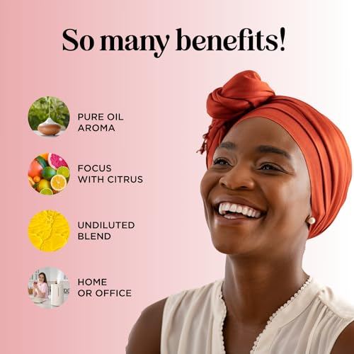Image of Uplift Aromatherapy Essential Oil Blend - Happy Essential Oil Blend of Calming Essential Oils for Diffusers for Home and Travel with Citrus Essential Oils and Pure Aromatherapy Oils for Diffusers 2oz