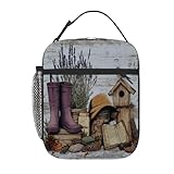 Axurera Insulated Lunch Bags for Men Women - Vintage...