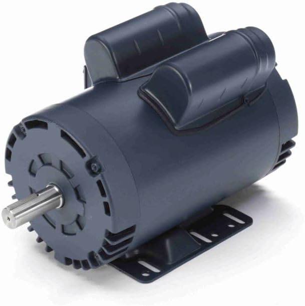 Leeson Motors - 5HP, 230V, 3450RPM, DP, Rigid Mount, 1.0 S. F.