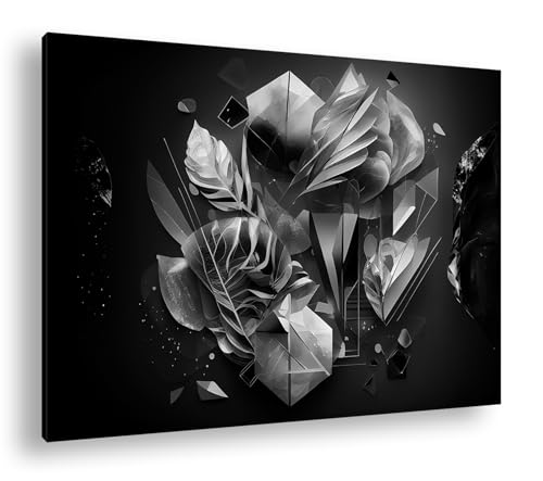 Art abstrait doré XXL : tableau haut de gamme sur cadre bois