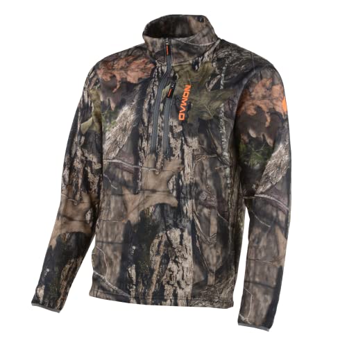 Nomad Men's Slaysman 1/4 Zip, Mossy Oak Break Up Country, Small