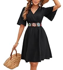 Black Short Summer Dress