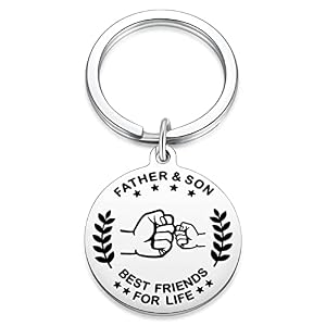 Dad Keychain from Son Funny Papa Key Chains Gifts for Daddy Unique Fathers Day Birthday Christmas Presents Dad Keychain from Son Funny Papa Key Chains Gifts for Daddy Unique Fathers Day Birthday Christmas Presents