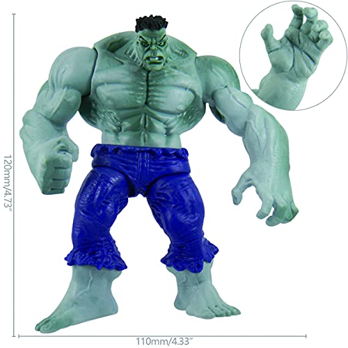 Incredible Hulk Action Figure Garage Kit Marvel Avengers Action Figure Pvc Figure Model Grey #TOP6