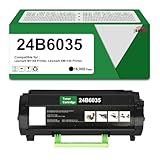 24B6035 Black Toner Cartridge High Yield 16,000 Pages Compatble with Lexmark 24B6035 Toner Replacement for Lexmark M1145 XM1145 Printers (1-Pack)