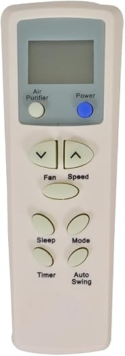 RESORB® RE 75 Compatible for LG Split and Window Air Conditioner Remote Model no. 6711A20109B (Match Buttons with Old Remo...