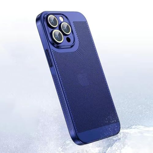 Coque de téléphone en maille respirante pour iPhone dissipation thermique