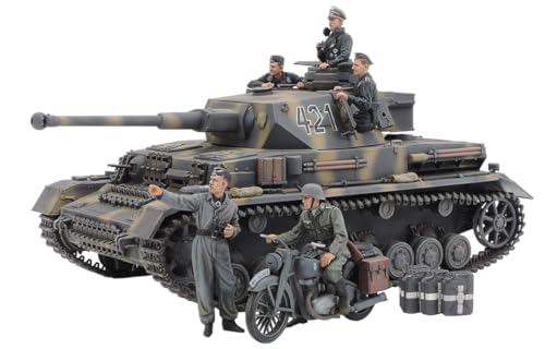 Tamiya 25209 1:35 DT. PzKpfw.IV Ausf.G m. Krad Ost F. - Model Making kit, Plastic kit, Assembly kit, Tank kit by TAMIYA - Used condition - US$39.34