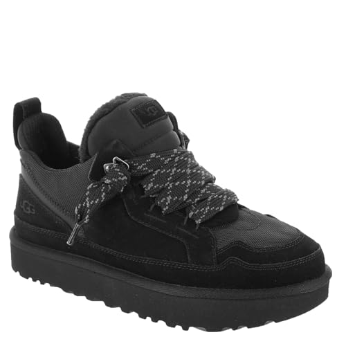 UGG Men's Lowmel Sneaker, Black, 9